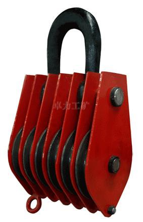 吊環(huán)型六輪滑車，軸套吊環(huán)型六輪滑車，滑車